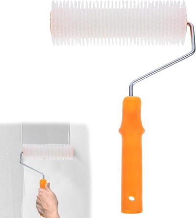 Venting Roller voor Muurverf, 23 cm met Tanden, Ideaal voor Zelfnivellerende Cement en Vloerbedekking