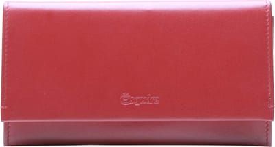 Esquire Portemonnee New Silk Wallet Red Donkerrood