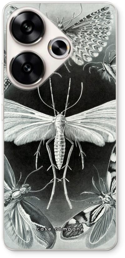 Case Company® - Hoesje geschikt voor Xiaomi Poco F6 hoesje - Haeckel Tineida - Soft Cover Telefoonhoesje - Bescherming aan alle Kanten en Schermrand