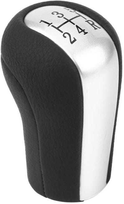 Dailygoody - Yaris Pookknop - 5 Versnellingen - Hoogwaardige Pookknop - Zwart - Auto Accessoire - Geschikt voor Diverse Modellen - Auto's van 1992 tot