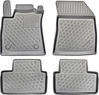 Rubbermatten Renault Megane IV (ook voor E-Tech Plug-in Hybrid) 2016-heden (complete set) - 3D Schaalmatten
