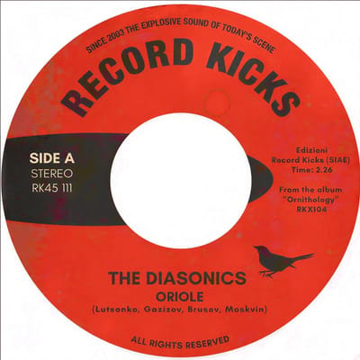 The Diasonics - Oriole (7" Single) (Coloured Vinyl)
