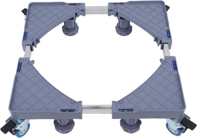 Mobiele Basis - Verstelbare Standaard - Apparaten Verplaatsen - 180 Kg Draagkracht - 41-64 Cm Verstelbaar - Zwart