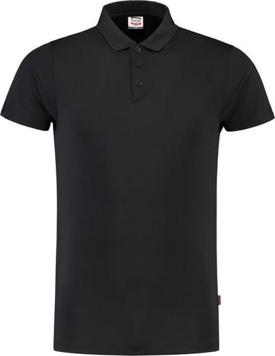 Tricorp poloshirt cooldry slim-fit - casual - 201013 - zwart - maat 3XL