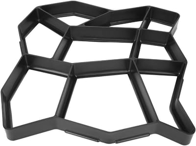 Stenen Mold - Loopsteen Mal - Tuinpad Aanleggen - Herbruikbaar Plastic - 1x1x1 cm