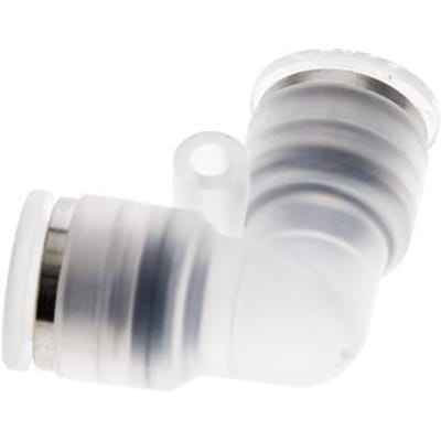 8mm 90 graden L-verbinding PA Insteekfitting EPDM/PTFE