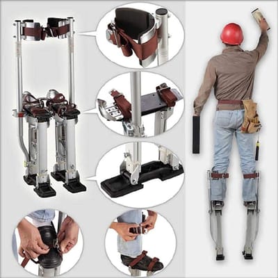 Verstelbare Steigers - Klussteigers Werksteigers - Schilderen Stucen - Lichtgewicht Aluminium - 46-102cm Hoogte