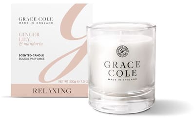 Grace Cole Ginger Lily & Mandarin Scented Candle (1 stuk)