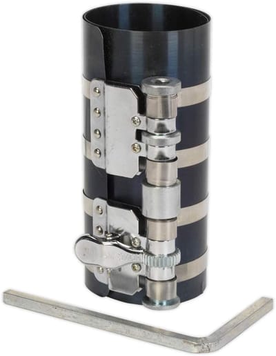 Zuigerveer Compressor - Motor Reparatie - Motoronderhoud Uitvoeren - Ratel Actie Spanning - 150mm Capaciteit - Meerkleurig