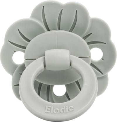 Elodie Binky Bloom 3m+ fopspeen - Fopspeen - Fopspenen- Silicone fopspeen - Mineral Green