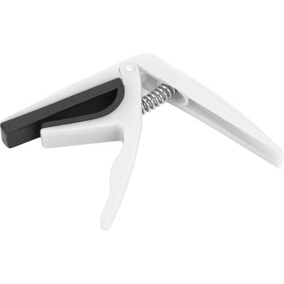 Ukulele Capo Plastic Toonhoogte Aanpassingsgereedschap met Veer Snaarinstrument AccessoiresRoze
