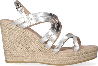Toni Pons Olimpia Dames Espadrilles Plata