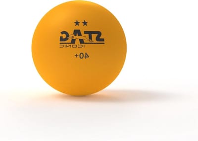 Tafeltennis Ballen - Sport Ballen Ping Pong - Training & Toernooi - 2 Sterren Kwaliteit - 40 mm - Oranje