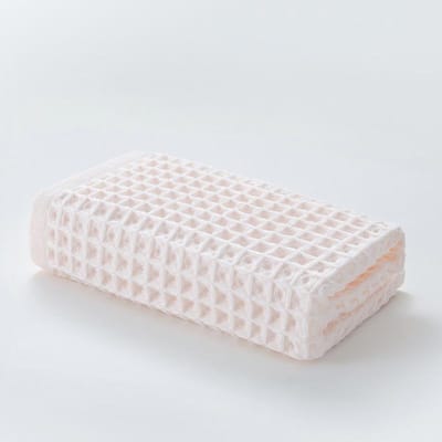 Pure Katoen Wafel Japanse Stijl Handdoek Effen Katoen Gezichtshanddoek Absorbeert Water en Makkelijk te Drogen Volwassen Handdoek Duurzaam Duurzaam 34*74