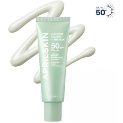 [APRILSKIN] Crème Solaire Apaisante à l'Armoise 50ml white