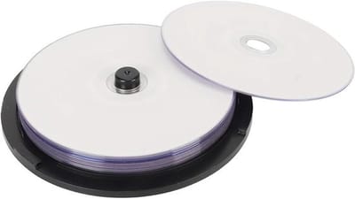 DVD R Lege Schijven - Opneembare Media - Opslag en Back-up - 16x Hoge Snelheid - 47 GB - Wit