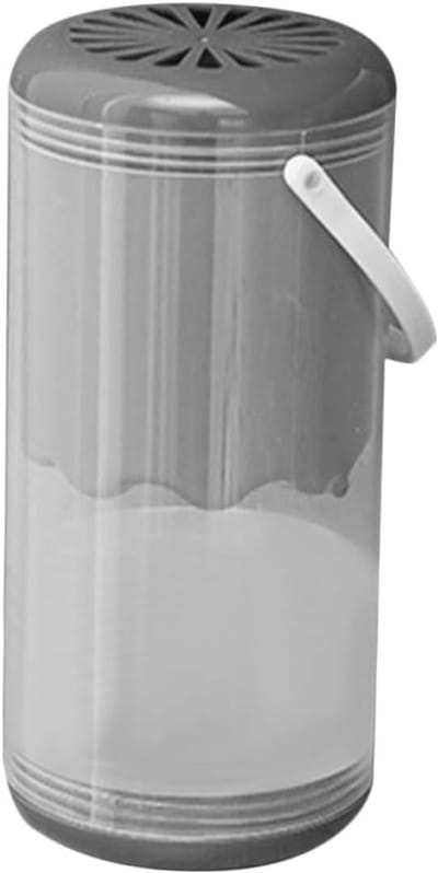 Vochtvreter Houder - Vochtabsorbeerder - Kast Droog Houden - Hangend of Staand - 13.3 x 6 x 6 cm - Wit