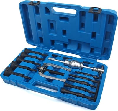 HBM 17-delige binnenlagertrekkerset 8-58 mm met opbergkoffer