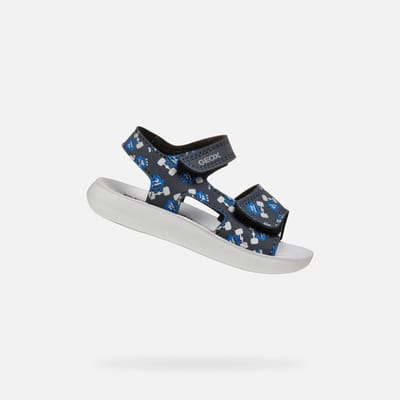 GEOX SANDAL LIGHTFLOPPY PEUTERJONGENS Sandalen - MARINEBLAUW/KONINGSBLAUW - Maat 21