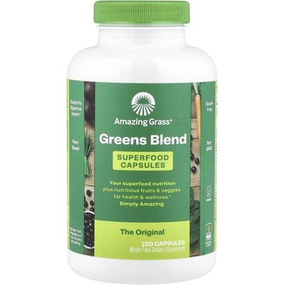 Amazing Grass, Mélange de légumes verts, Original, 150 capsules