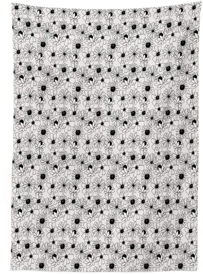 Abakuhaus – Tafelkleed 140 x 200 cm – satijn, vlekafstotend, ivoor/koksgrijs