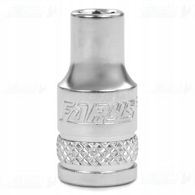 Farys Pro dopsleutel 1/4" 4 mm - hoogwaardig chroom-vanadiumstaal