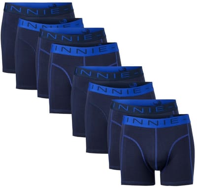 Vinnie-G Boxershorts - 8 stuks - Navy - Maat S - Heren Onderbroeken - Geen irritante Labels - Katoen heren ondergoed