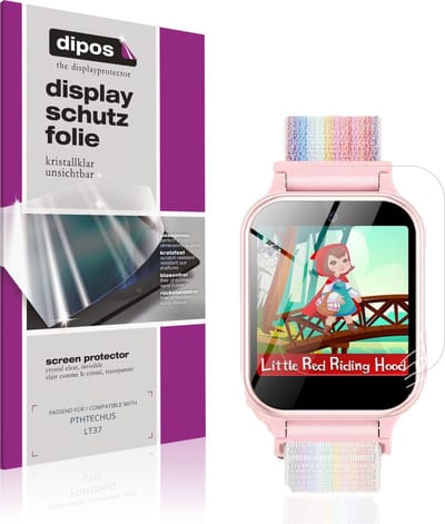 dipos – 6x Beschermfolie geschikt voor PTHTECHUS LT37 | Krasbestendige & heldere Screenprotector Ultra-Thin