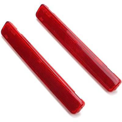 BROSS Pièces détachées automobiles BSP880 Réflecteur de pare-chocs arrière gauche + droit 7E0945105-7E0945106 pour VW Transporter T5, expédition rapide, fabriqué en Turquie