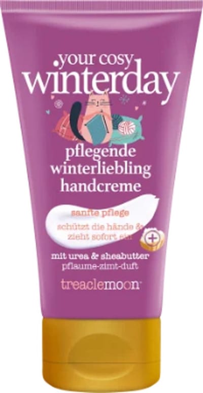 Winter Handcrème Your Cosy Winterday - Treaclemoon | 75 ml - Verzorgende Handcrème met Ureum en Sheabutter - Handcrème met Wintergeur