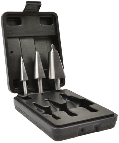 GEKO HSS metaalborenset - traploos - 3-delig - 3-30 mm