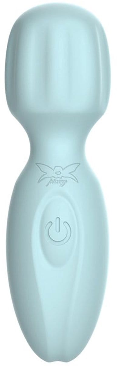 Pixey 2GO Ocean – Compacte Mini Vibrator, Siliconen, 10 Trillingsstanden, USB Oplaadbaar, Stil & Waterdicht, 11 cm, 1 Knop Bediening