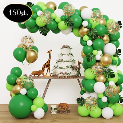 Duerté Ballonnenboog Groot pakket 150 ST. Versieringset Verjaardag - Feestartikelen & Versiering - Kant en Klaar Pakket - Decoratie