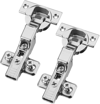 Set van 2 BLUM middenpotscharnier 71B3650 110° met automatische sluiting incl. montageplaat 173L8100 en systeemschroeven
