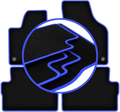 CARLUX-BLUE automatten voor: Seat Alhambra II minivan (2010-2018)