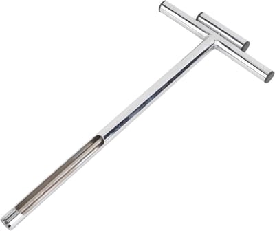 Bodemmonsternemer Roestvrij Staal - Bodemsonde Grondtester - Tuinonderhoud Gazon - Met Uitwerper - 79 cm - Zilver
