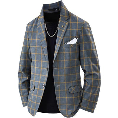 Nieuwe Herfst Mannen Mooie Blazer Lichte Britse Stijl Casual en Populair Klein Pak Academische Stijl XXXL gray