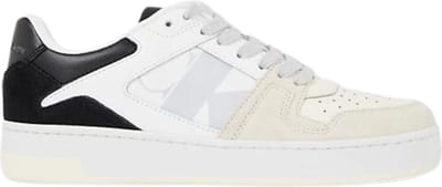 Calvin Klein Basket Cupsole Dames Sneakers - Zwart/Wit - Maat 37