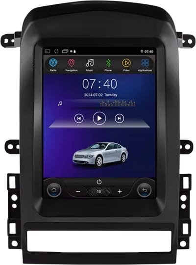 Autoradio met bluetooth - Carplay - Voor Chevrolet Captiva Sport (2006-2012) - Geschikt voor Apple en Android - Stereo - Navigatie - Navigatiesysteem auto - 1GB 16GB