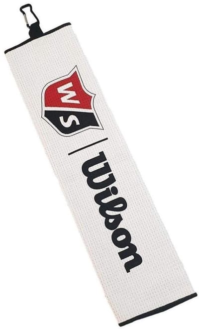 Tri-Fold Golfhanddoek - Wit