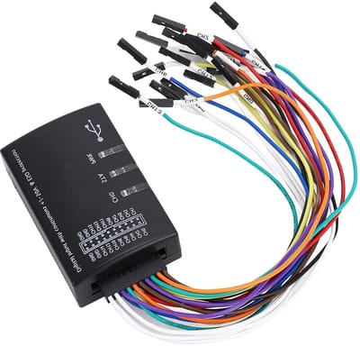 Logica Analyzer - Protocol Analyse Tool - Elektronische Debugging - 16 Kanalen - 21 x 11 x 4 cm