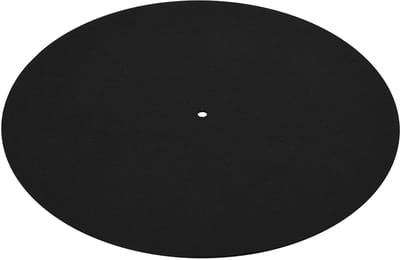 Dailygoods- Platenspeler Mat Antistatisch - Platenspeler Pad - Vilt Slipmat - Vermindert Ruis - Voorkomt Krassen - Controleert Trillingen