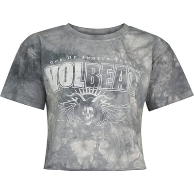 Volbeat T-shirt - Logo - L tot 3XL - voor Vrouwen - grijs