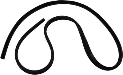 Deurafdichting Vaatwasser - Rubber Ring - Lekkage Voorkomen - Roestvrij Staal - Standaard Maat - Zwart