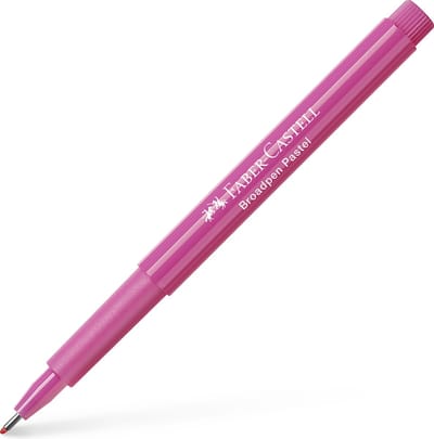 Faber-Castell fineliner - Broadpen Pastel - schrijfbreedte 0.8mm - roze - FC-155426