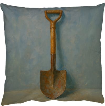 Sierkussens - Kussentjes Woonkamer - 50x50 cm - Schep - Gereedschap - Schilderij