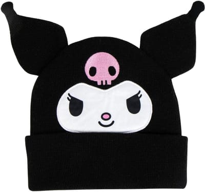 Hello Kitty Kuromi Muts Meisjes Zwart
