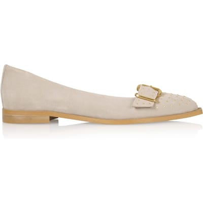 DWRS label Port Vila Loafer Sand Maat: 37 | Instappers Outlet | Dames | Beige