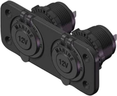 Allpa 12 Volt Stopcontact dubbel