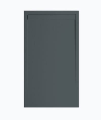 Sanifun douchebak Stone Smart 140 x 80 cm antraciet